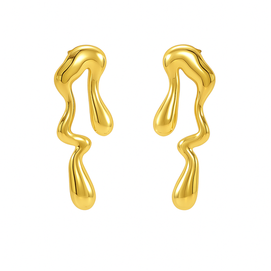 Bold Waterdrop Statement Earring